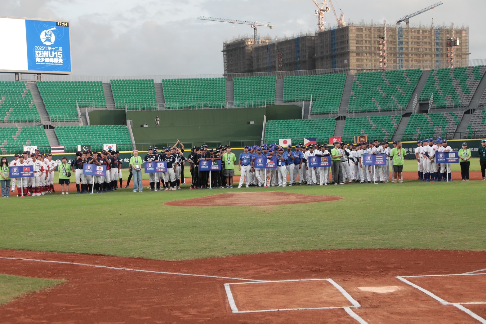 2025亞洲U15青少棒錦標賽台南亞太棒球場開打   黃偉哲盼中華隊旗開得勝