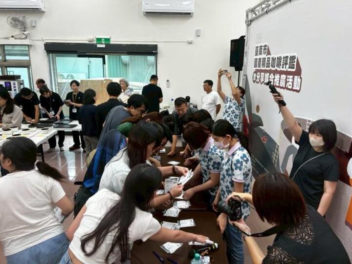 臺南精品咖啡競標媒合熱絡　優質咖啡創造產地新價值最高每公斤2萬5千元成交
