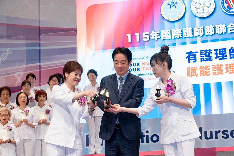 賴清德總統出席護師節慶祝大會　感謝護理人員辛勞並宣布打造友善護理職場環境