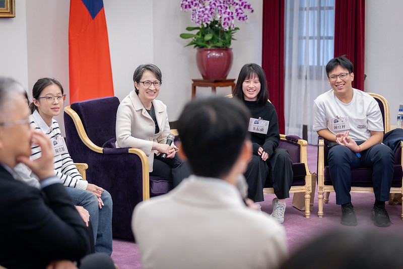 蕭美琴副總統肯定圓夢青年赴美交流　展現文化自信、深化臺灣與世界連結