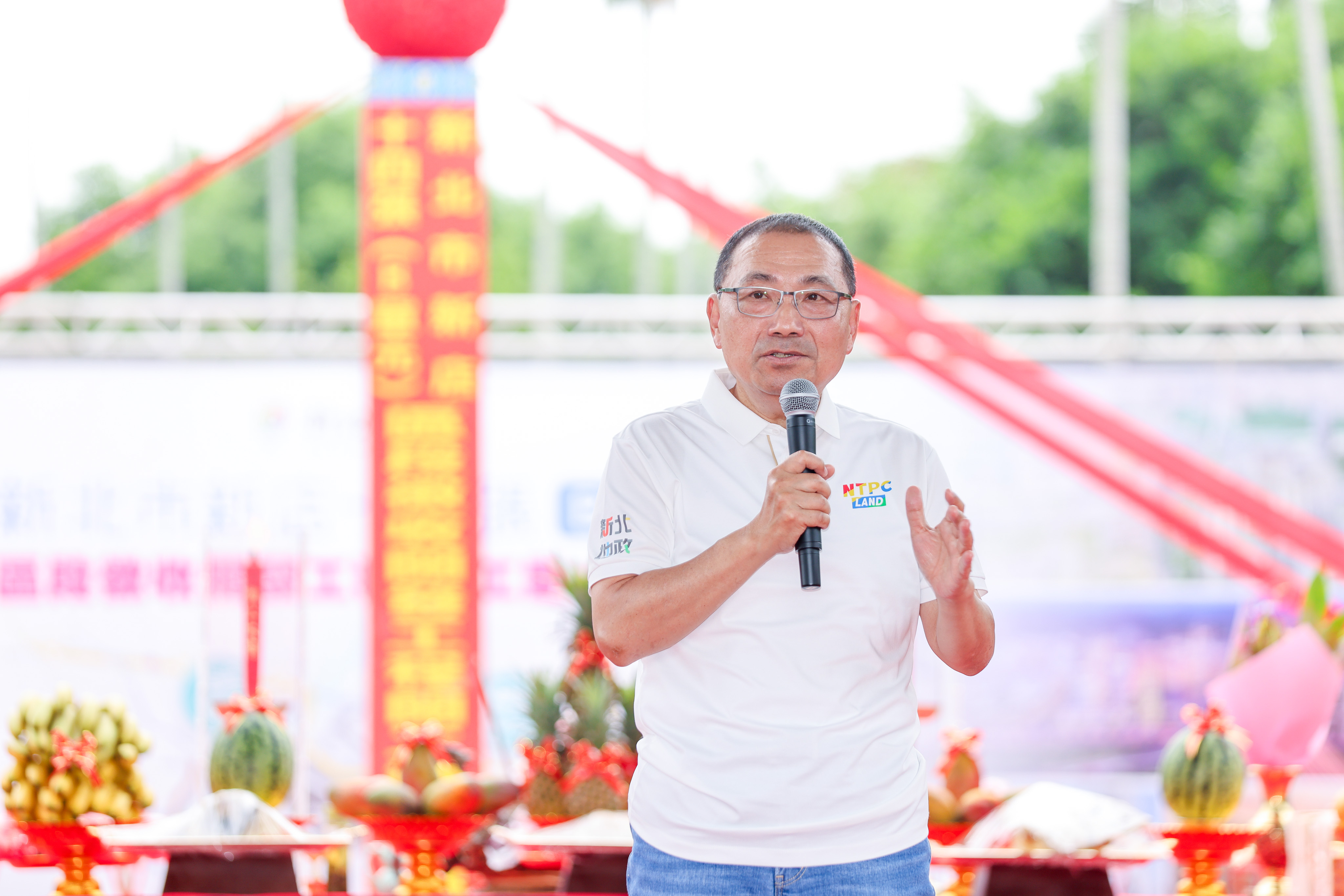 新店十四張區段徵收案開工動土，新北市長侯友宜親自主持打造新北溪南新都心