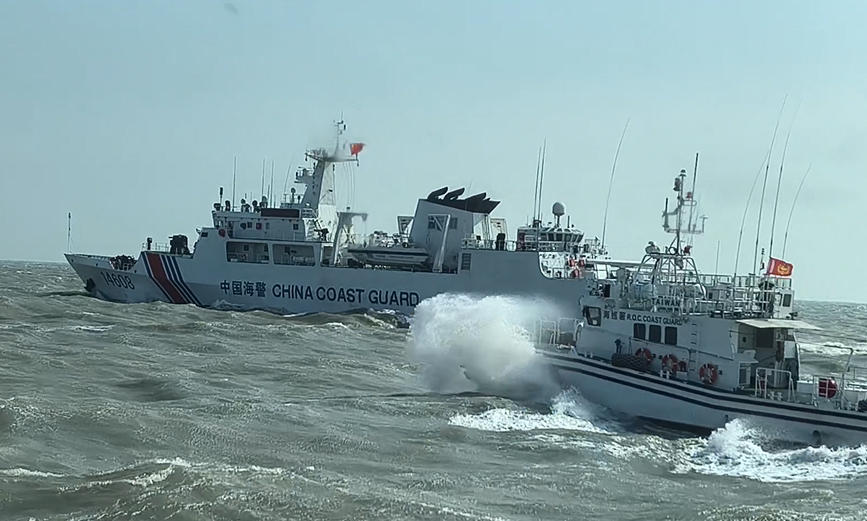 元旦後中國海警再襲金門！海巡艦艇迅速反應 驅逐侵入船隻