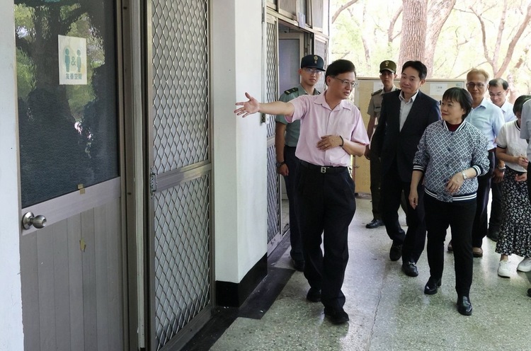 內政部長劉世芳前往成功嶺視察替代役性別友善服役環境　關注生活設施改善進度