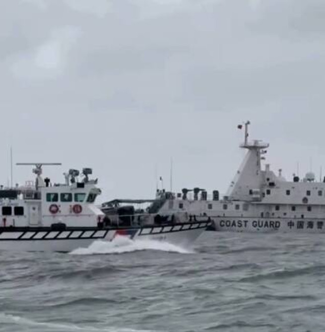 中國海警海象不佳再擾金門海域　海巡署併航強力驅離確保水域安全