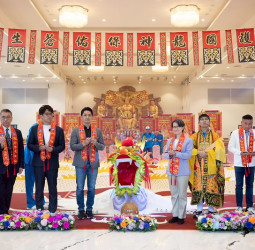 蕭美琴副總統出席臺北母娘文化季保民遶境嘉年華　推動公私協力打造嚴密安全防護體系