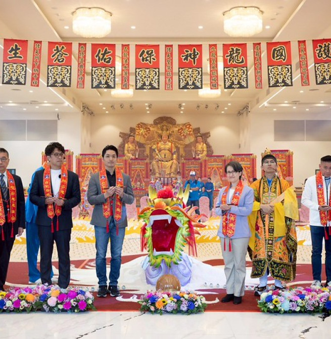 蕭美琴副總統出席臺北母娘文化季保民遶境嘉年華　推動公私協力打造嚴密安全防護體系