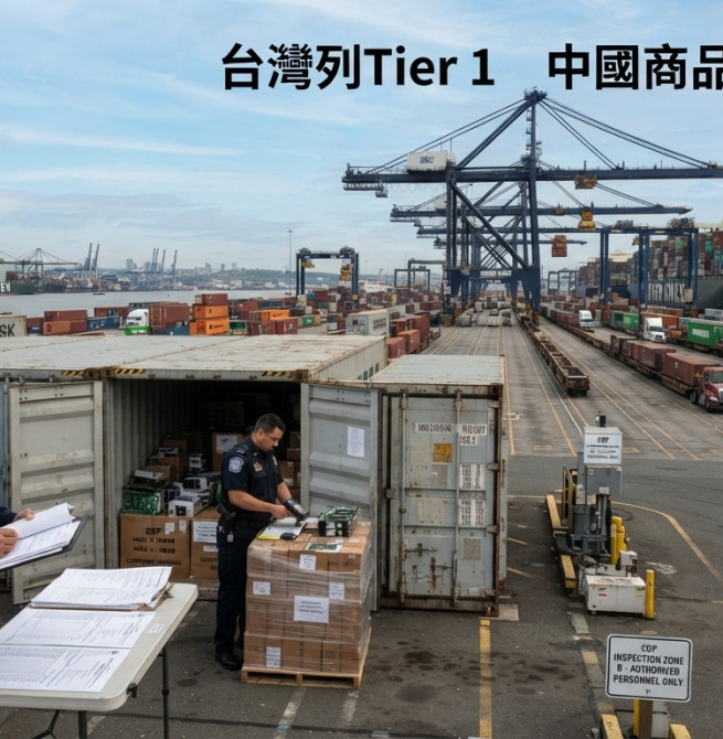 白宮中國商品轉運風險分級　台灣列Tier 1不等於遭認定洗產地