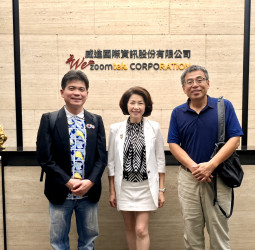 AI產業實務走入企管教學　中正企管拜會威進國際深化校企交流