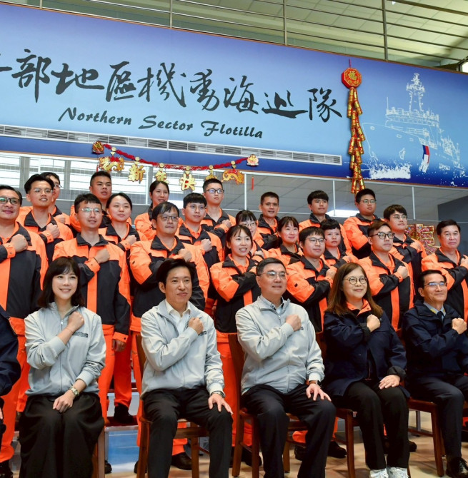 行政院長卓榮泰新春首日走訪海巡基層　慰勉同仁辛勞　全面落實挺海巡護臺灣與提升裝備資源與勤務環境