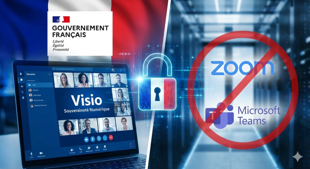 法國官方宣布視訊通信全面轉型　全面禁用Zoom與Microsoft Teams改採Visio保障數位主權