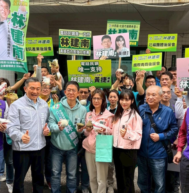 林建南初選登記完成　強調深耕不曾離開　再戰中西區、北區市議員