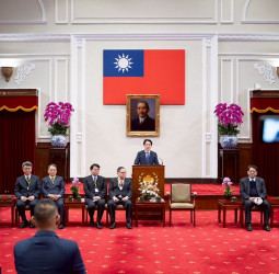 賴清德總統表揚國際傑出發明家獎得獎人　展現臺灣創新實力，期盼以發明點亮臺灣、照亮世界