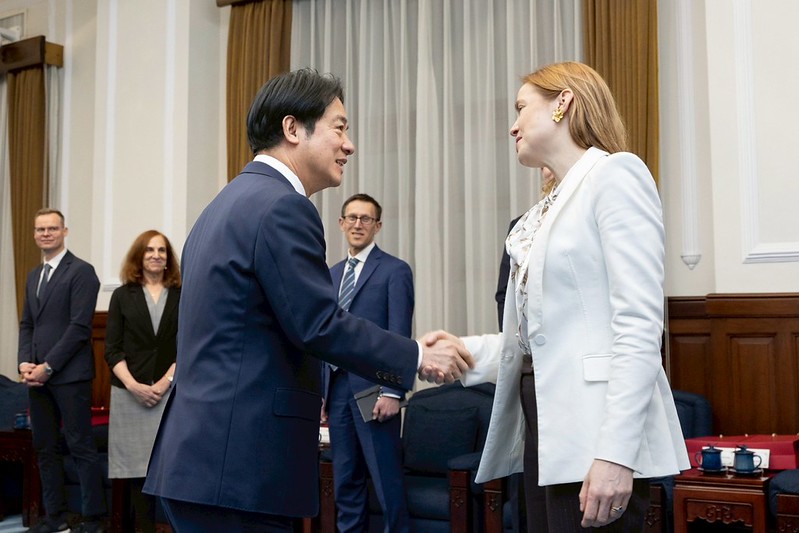 賴清德總統會晤德國馬歇爾基金會訪團　推動台灣之盾建設、提升自我防衛能力、深化民主夥伴合作關係