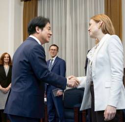 賴清德總統會晤德國馬歇爾基金會訪團　推動台灣之盾建設、提升自我防衛能力、深化民主夥伴合作關係