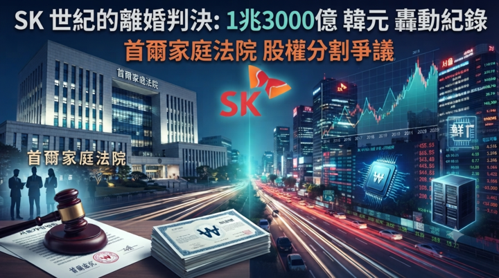 南韓首爾世紀離婚案重審宣判｜SK集團會長崔泰源遭判支付9440億韓元 財產分割創韓國史上最高紀錄