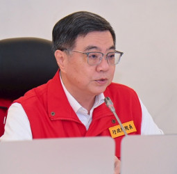 行政院長卓榮泰視察水利署防災中心　要求持續掌握各地水情與堰塞湖狀況　全力強化豪雨應變整備