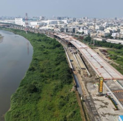 臺南市長黃偉哲表示　臺南北外環道路拚120年底全線通車完工　串聯南科與市區交通連結