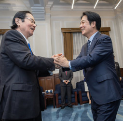 賴清德總統接見日本台灣親善協會衛藤征士郎會長　強化臺日交流合作動能促進區域經濟穩健發展