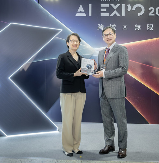 蕭美琴副總統出席AI EXPO Taiwan 2026　強調完整技術路徑打造臺灣AI全球競爭力