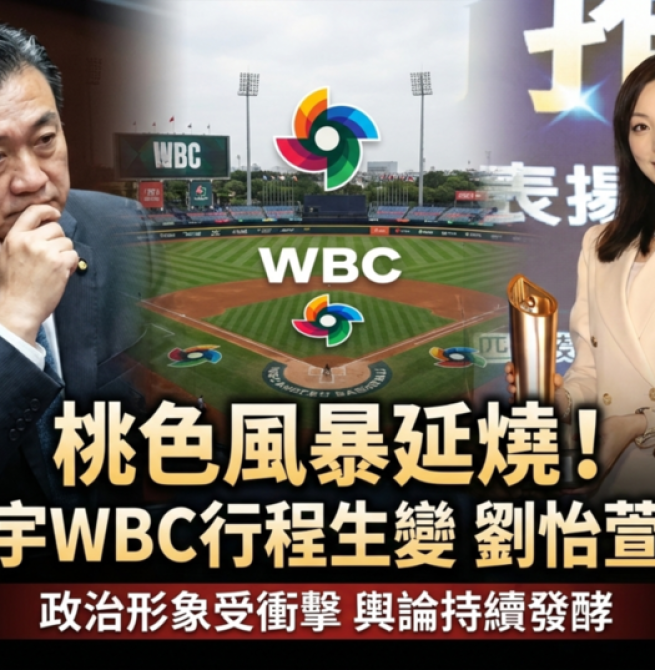 桃色風暴持續延燒政壇　民進黨立委王定宇赴日WBC經典賽行程傳生變、劉怡萱關係成外界關注焦點